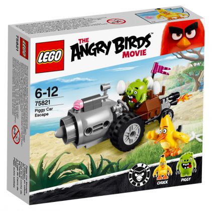 LEGO Angry Birds 75821 L'évasion en voiture du cochon