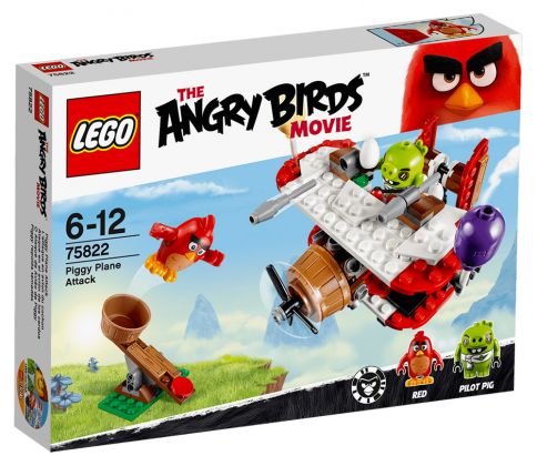 LEGO Angry Birds 75822 L'attaque en avion du cochon