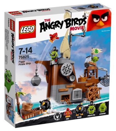 LEGO Angry Birds 75825 Le bateau pirate du cochon