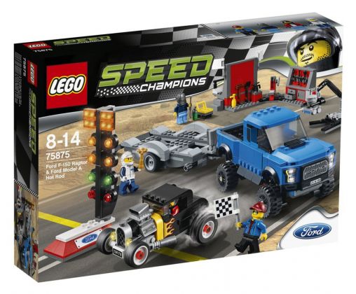 LEGO Speed Champions 75875 Ford F-150 Raptor et le bolide Ford Modèle A