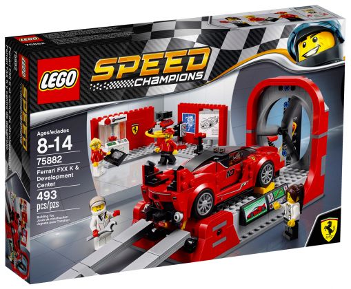 LEGO Speed Champions 75882 Le centre de développement de la Ferrari FXX K