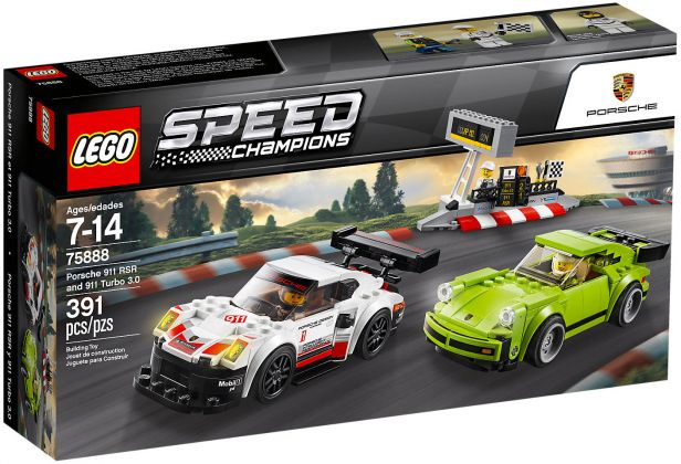 LEGO Speed Champions 75888 Porsche 911 RSR et 911 Turbo 3.0