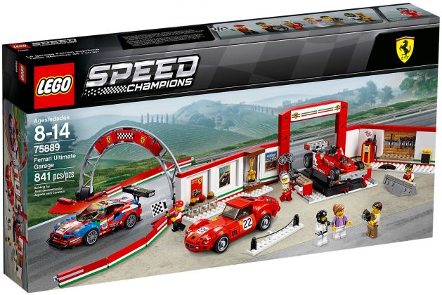 LEGO Speed Champions 75889 Le stand Ferrari