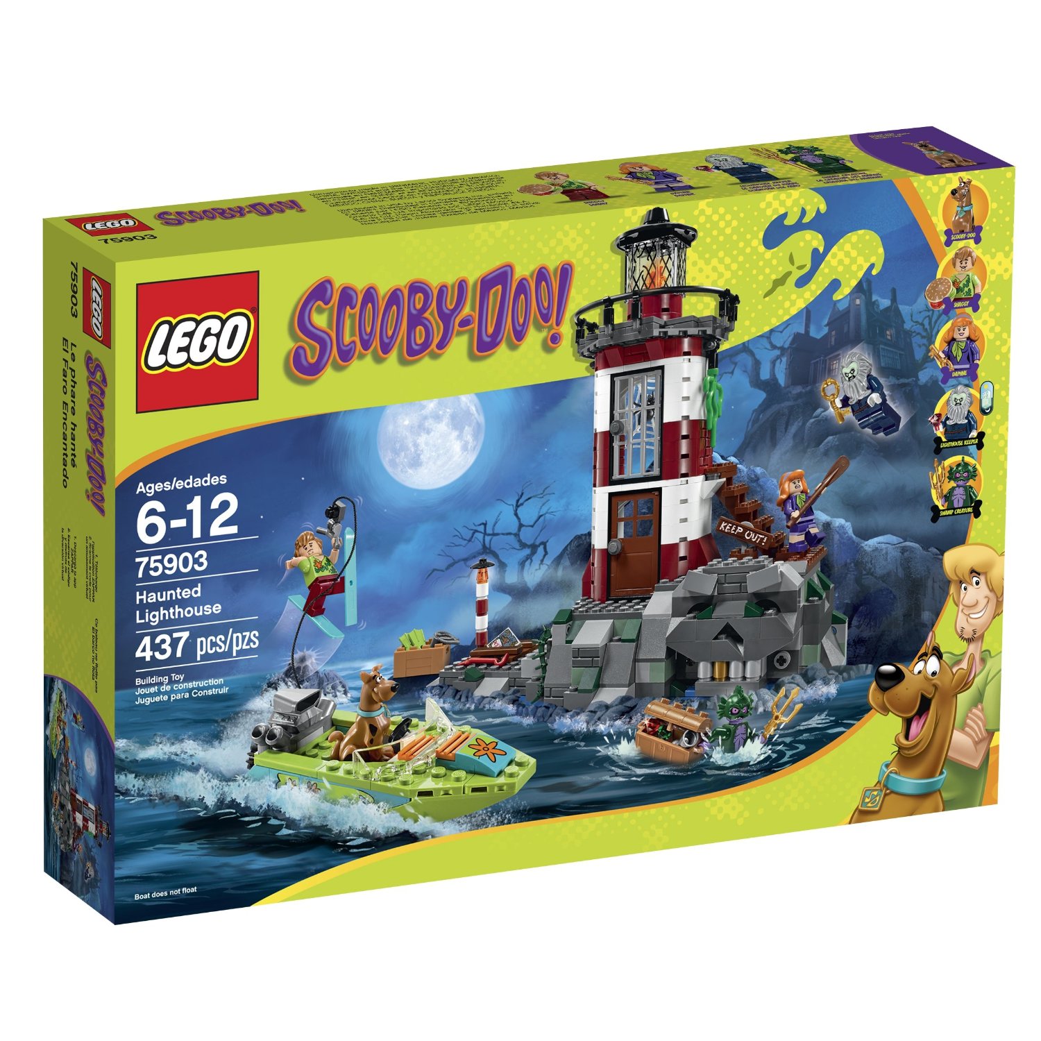 Scooby Doo 75903 Le Phare Hanté Lego AjL5q34R