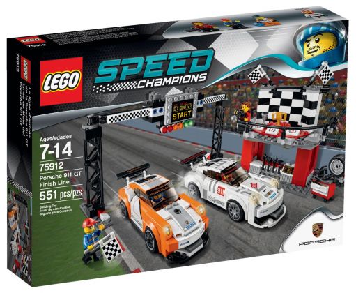 LEGO Speed Champions 75912 Porsche 911 GT Finish Line