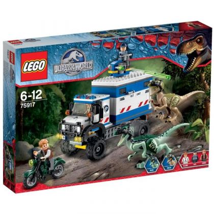 LEGO Jurassic World 75917 La destruction du vélociraptor