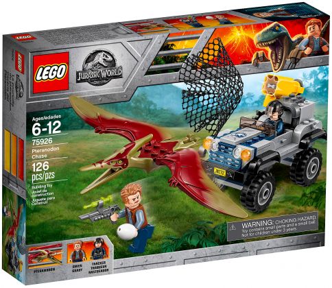 LEGO Jurassic World 75926 La course-poursuite du Ptéranodon