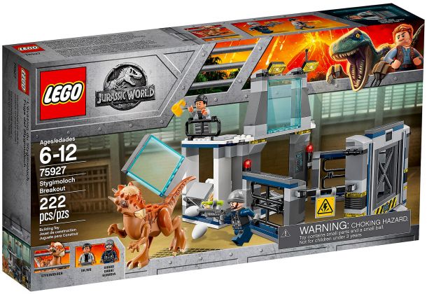 LEGO Jurassic World 75927 L'évasion du Stygimoloch