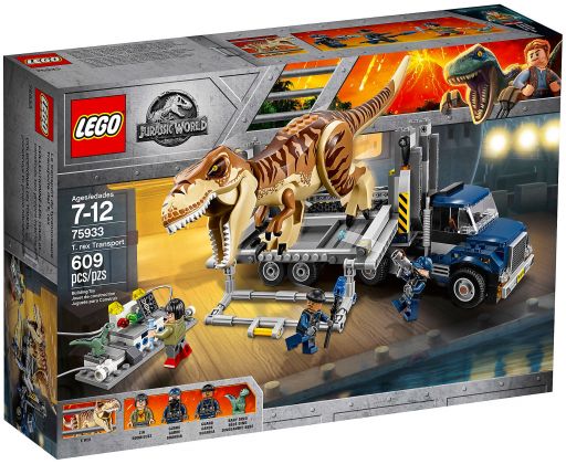 LEGO Jurassic World 75933 Le transport du T. rex