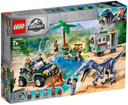 LEGO Jurassic World 75935 L'affrontement du baryonyx : la chasse au trésor