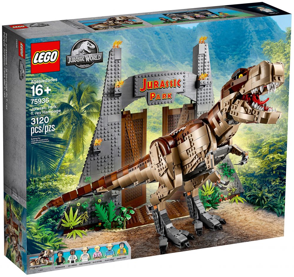 LEGO Jurassic World 75936 pas cher, Jurassic Park : le carnage du