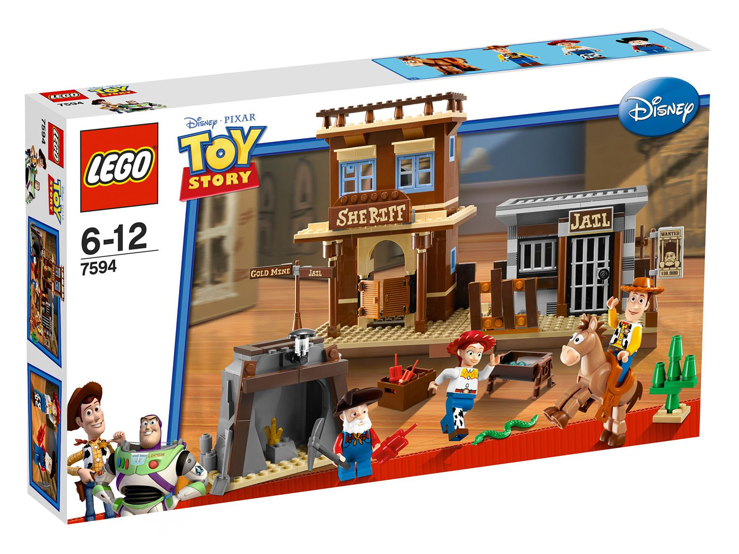 LEGO Toy Story 7594 pas cher Western Woody