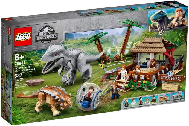 LEGO Jurassic World 75941 L'Indominus Rex contre l'Ankylosaure