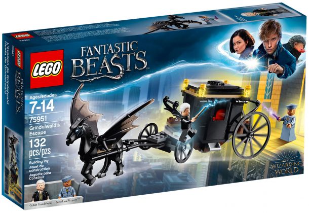 LEGO Harry Potter 75951 L'évasion de Grindelwald (Les Animaux Fantastiques)