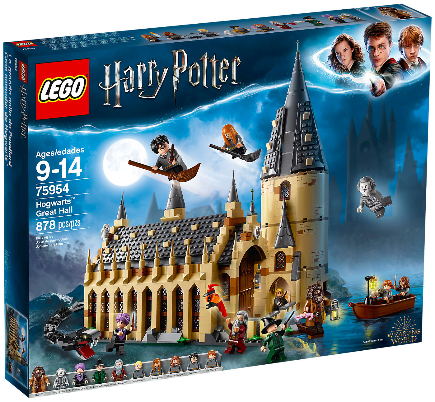 LEGO Harry Potter 75954 pas cher, La Grande Salle du château de