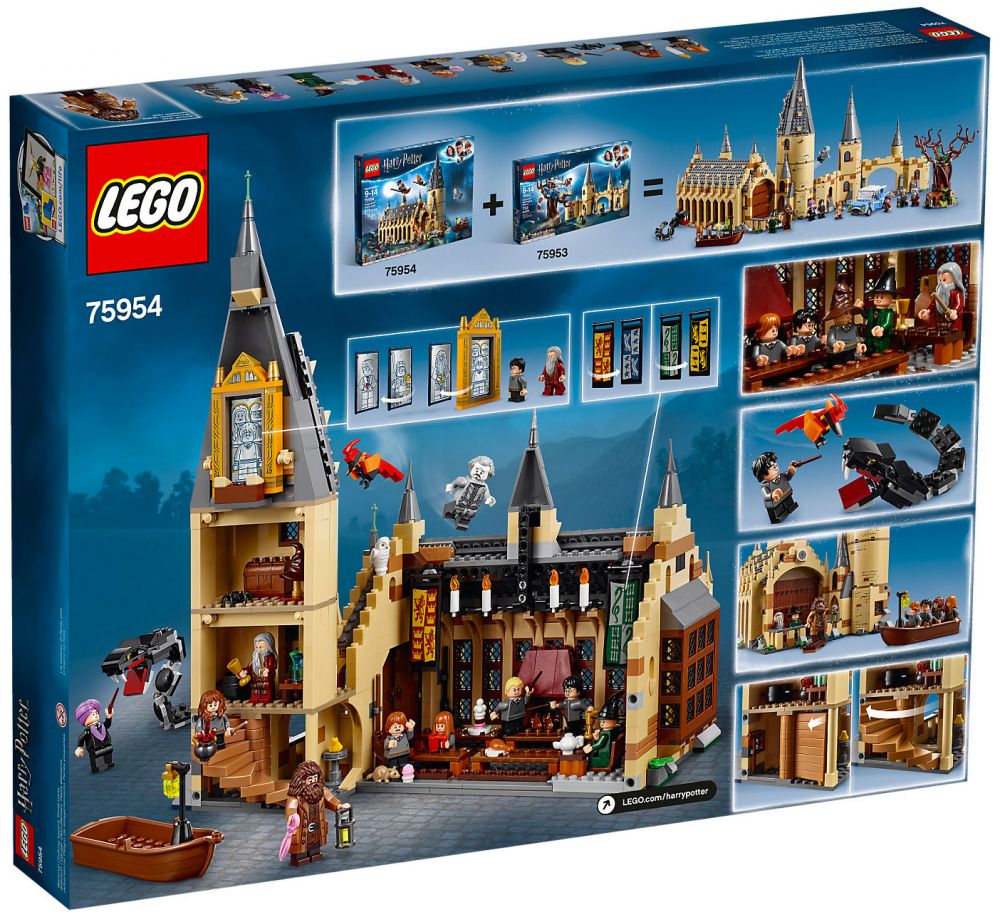 chateau lego harry potter auchan