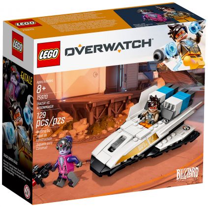 LEGO Overwatch 75970 Tracer contre Fatale