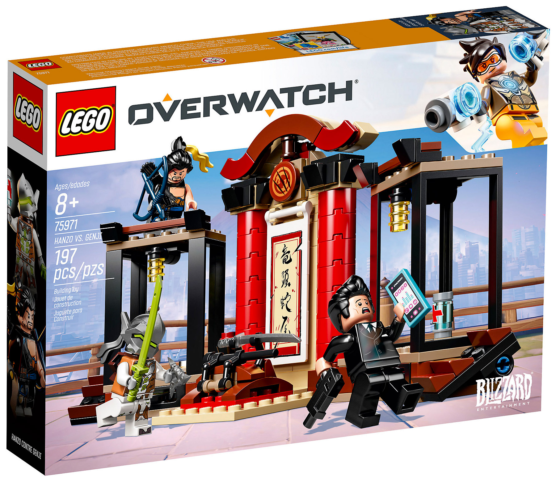 その他 genji LEGO Overwatch 75971 pas cher, Hanzo contre Genji