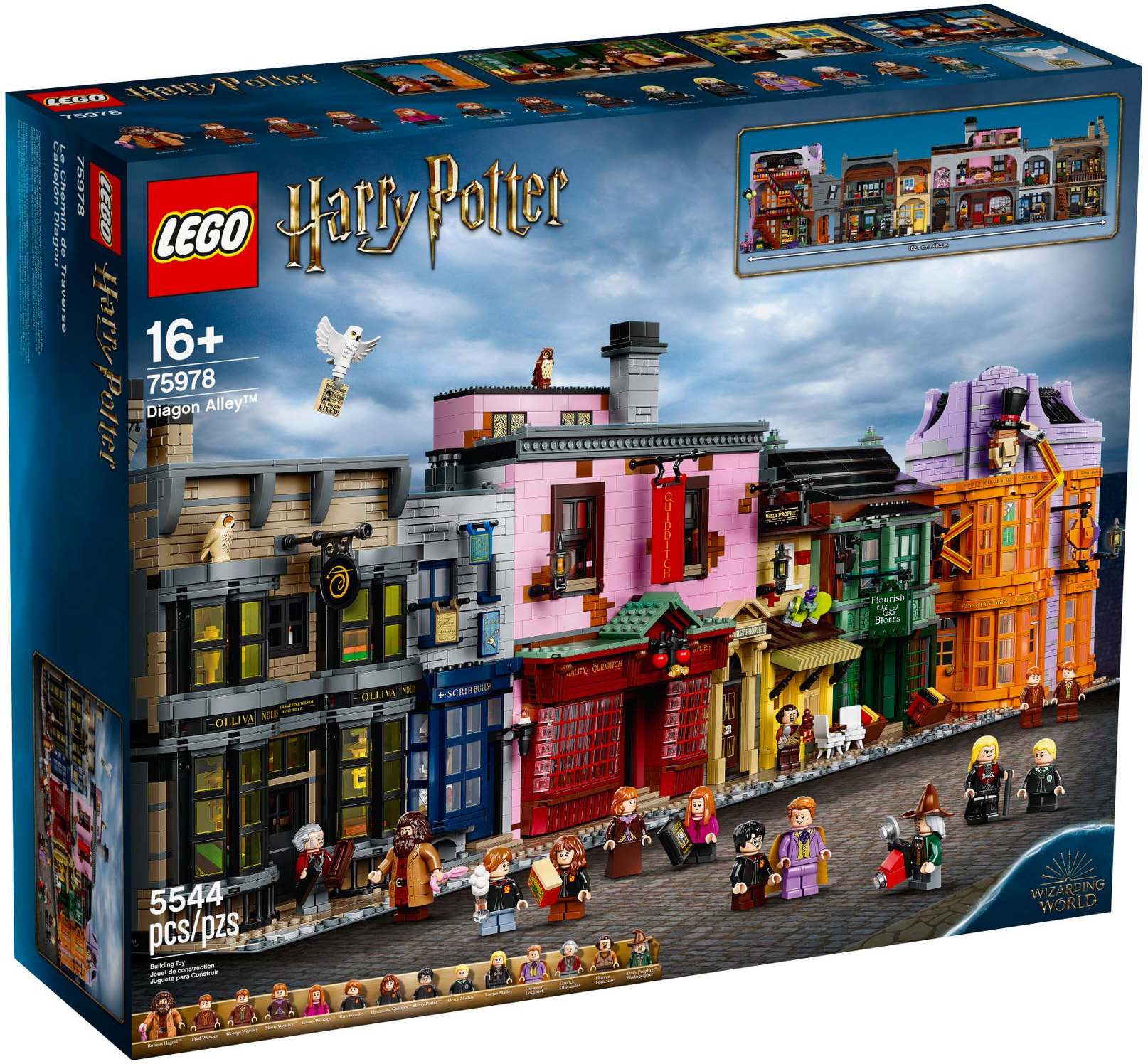 LEGO Harry Potter 75978 pas cher, Le Chemin de Traverse