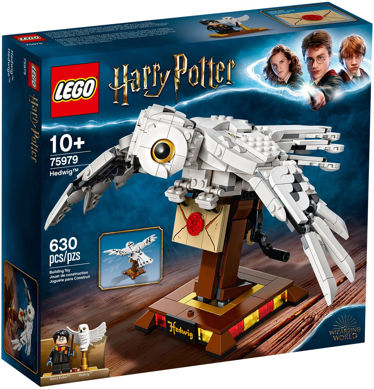 LEGO Harry Potter 75979 pas cher, Hedwige