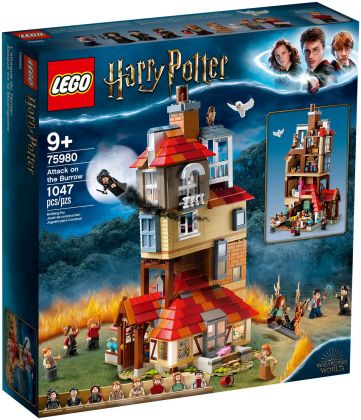 LEGO Harry Potter 75980 L'attaque du Terrier des Weasley