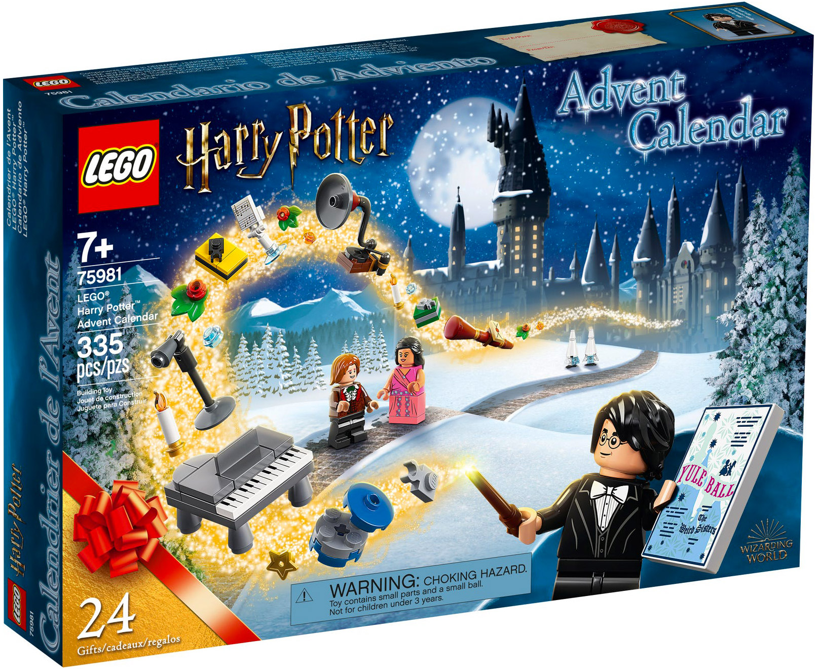 CALENDRIER DE L'AVENT 2020 HARRY POTTER NOEL DANS LE MONDE MAGIQUE