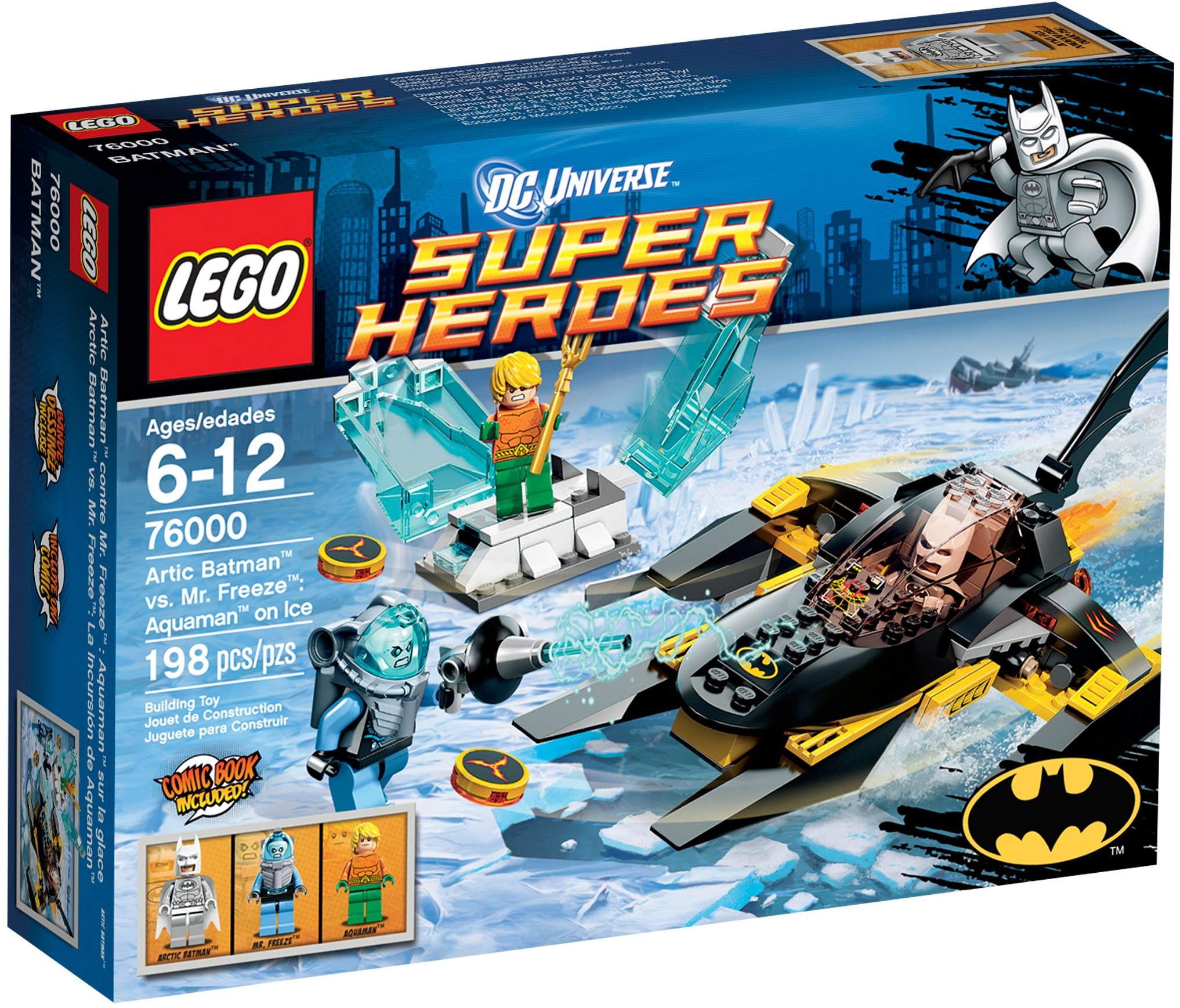 LEGO DC Comics Super Heroes 76000 pas cher - Arctic Batman LEGO DC Comics Super Heroes 76000 pas cher - Arctic Batman