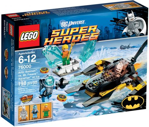 LEGO DC Comics 76000 Arctic Batman contre Mr Freeze : Aquaman dans la glace