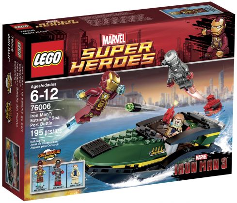 LEGO Marvel 76006 Iron Man : la bataille du port Extremis