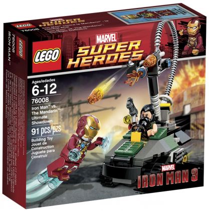 LEGO Marvel 76008 Iron Man contre le Mandarin : L'ultime combat
