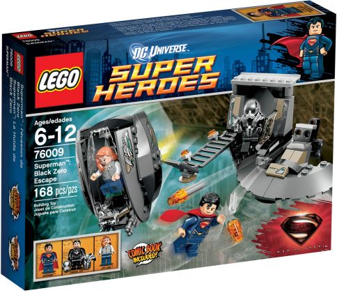 LEGO DC Comics 76009 Superman : l'évasion de Black Zero