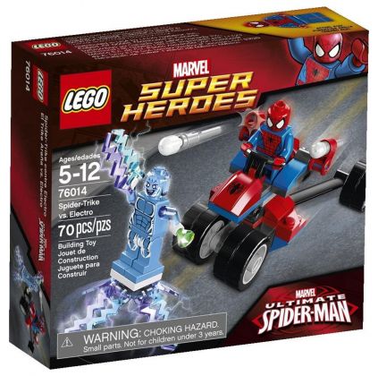 LEGO Marvel 76014 Spider-Trike contre Electro