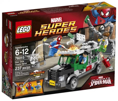LEGO Marvel 76015 Le braquage du camion par le Docteur Octopus
