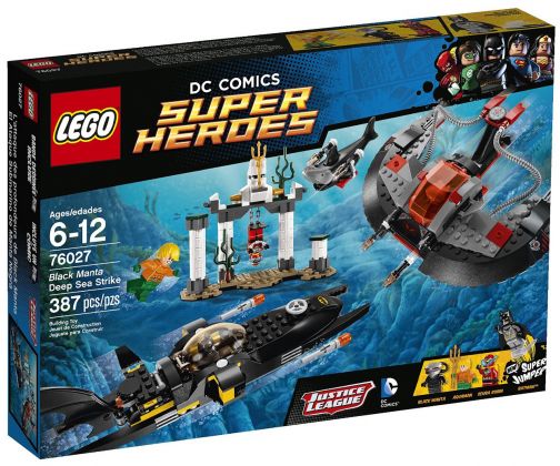 LEGO DC Comics 76027 L'attaque des profondeurs de Black Manta