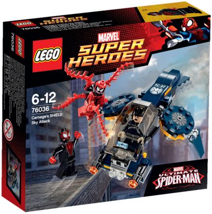LEGO Marvel 76036  L'attaque aérienne de Carnage contre le SHIELD