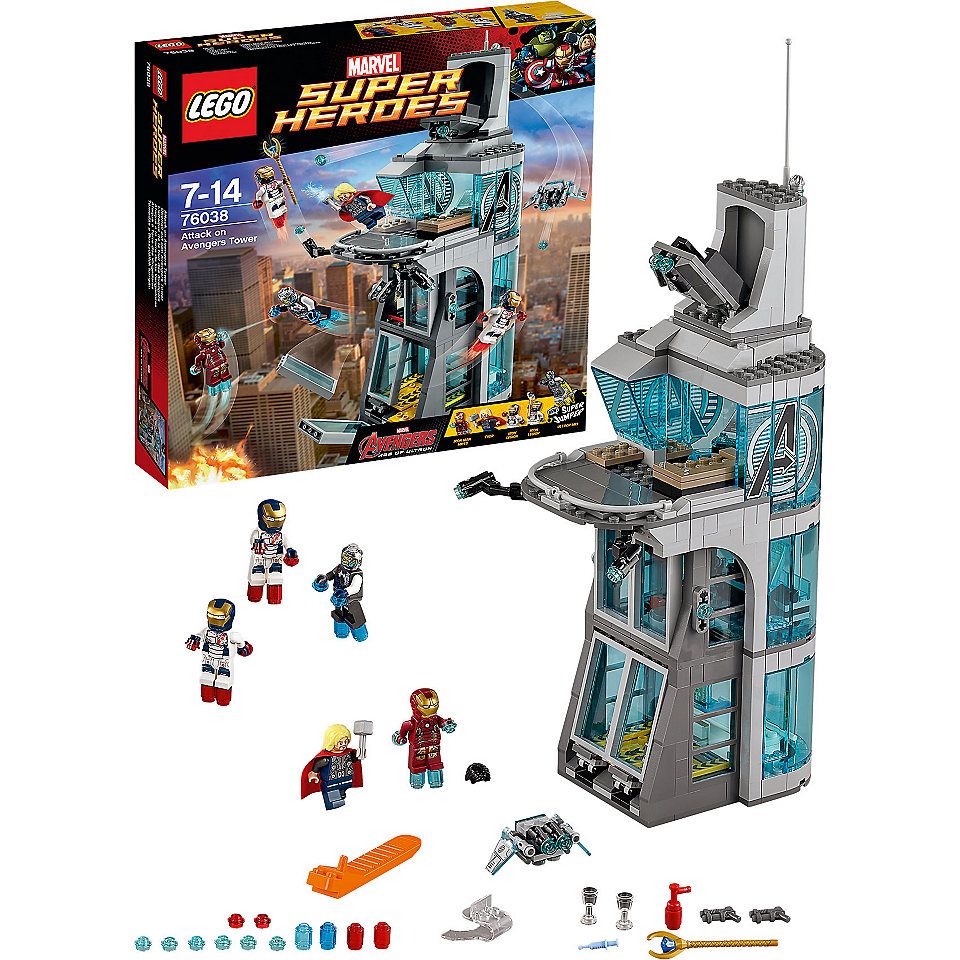 LEGO Marvel 76038 pas cher, L'attaque de la tour des Avengers