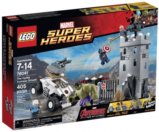 LEGO Marvel 76041 L'attaque de la forteresse d'Hydra