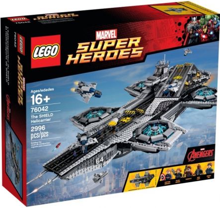 LEGO Marvel 76042 L'hélitransport du S.H.I.E.L.D.