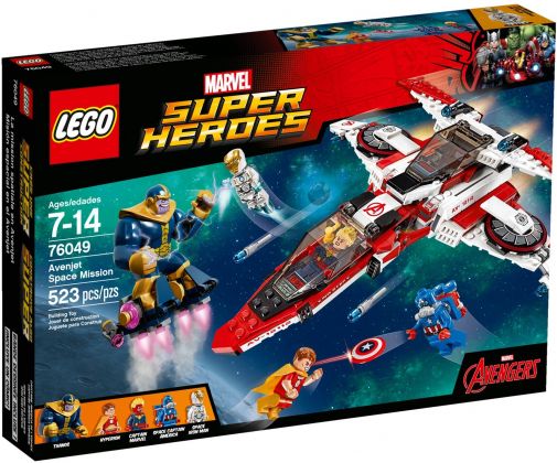 LEGO Marvel 76049 La mission spatiale dans l'Avenjet