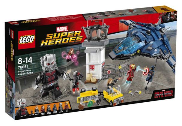 LEGO Marvel 76051 Le combat des super héros à l'aéroport