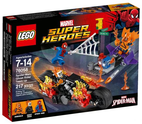 LEGO Marvel 76058 Spider-Man :  l'équipe de Ghost Rider