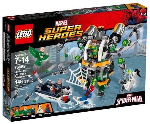 LEGO Marvel 76059 Spider-Man : le piège à tentacules de Doc Ock