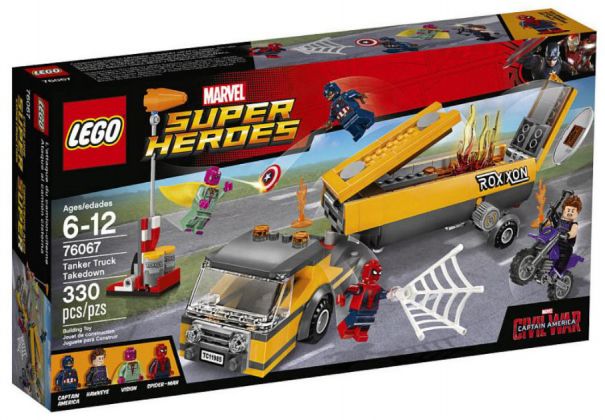 LEGO Marvel 76067 Le démontage du camion-citerne