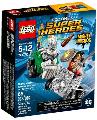 LEGO DC Comics 76070 Mighty Micros : Wonder Woman contre Doomsday
