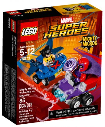 LEGO Marvel 76073 Mighty Micros : Wolverine contre Magneto
