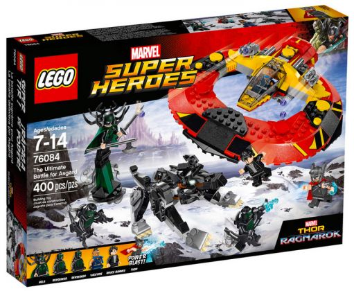 LEGO Marvel 76084 La bataille suprême pour la survie d'Asgard