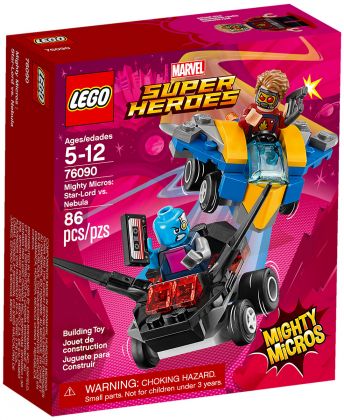 LEGO Marvel 76090 Mighty Micros : Star-Lord contre Nebula