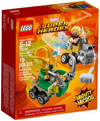 LEGO Marvel 76091 Mighty Micros : Thor contre Loki