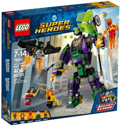 LEGO DC Comics 76097 L'attaque en armure de Lex Luthor