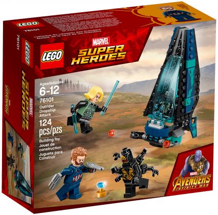 LEGO Marvel 76101 L'attaque du vaisseau par les Outriders